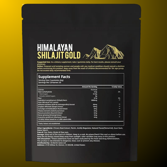 Himalayan Shilajit Gummies |