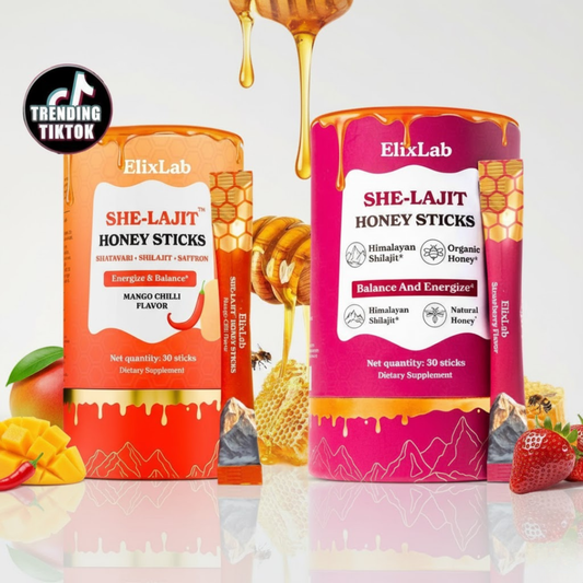 ElixLabs SHE-Lajit™ Honey Sticks
