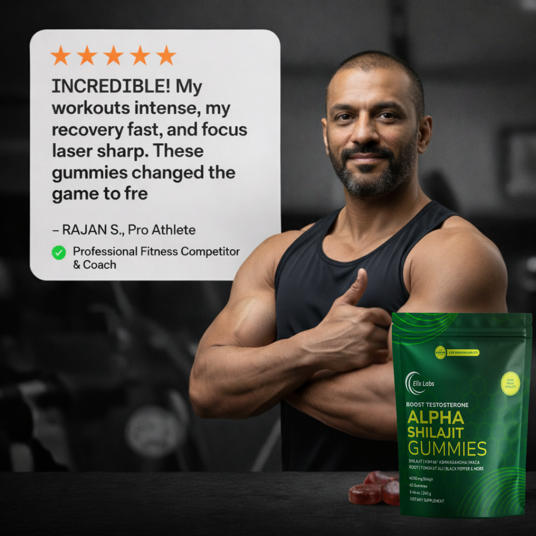 Gomitas Alpha Power de ElixLabs