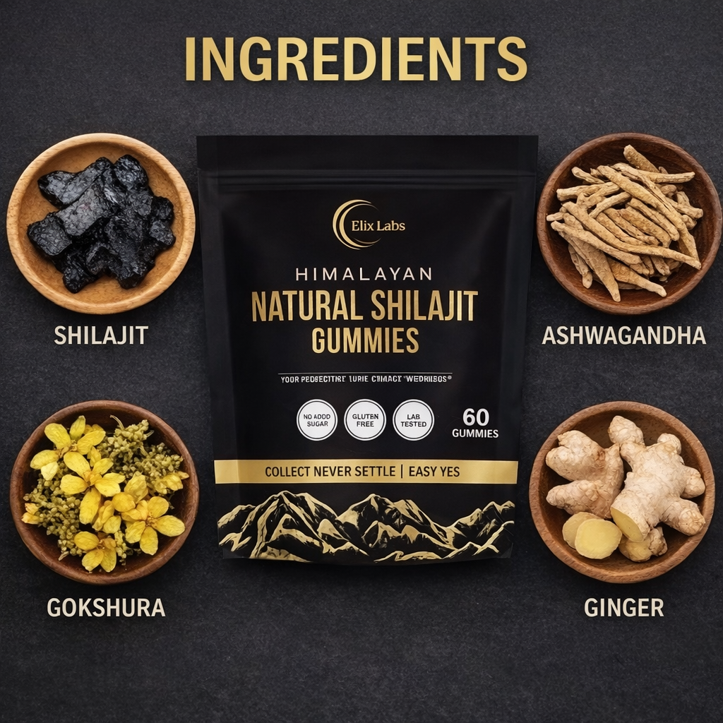 Gomitas de Shilajit del Himalaya para el apoyo renal