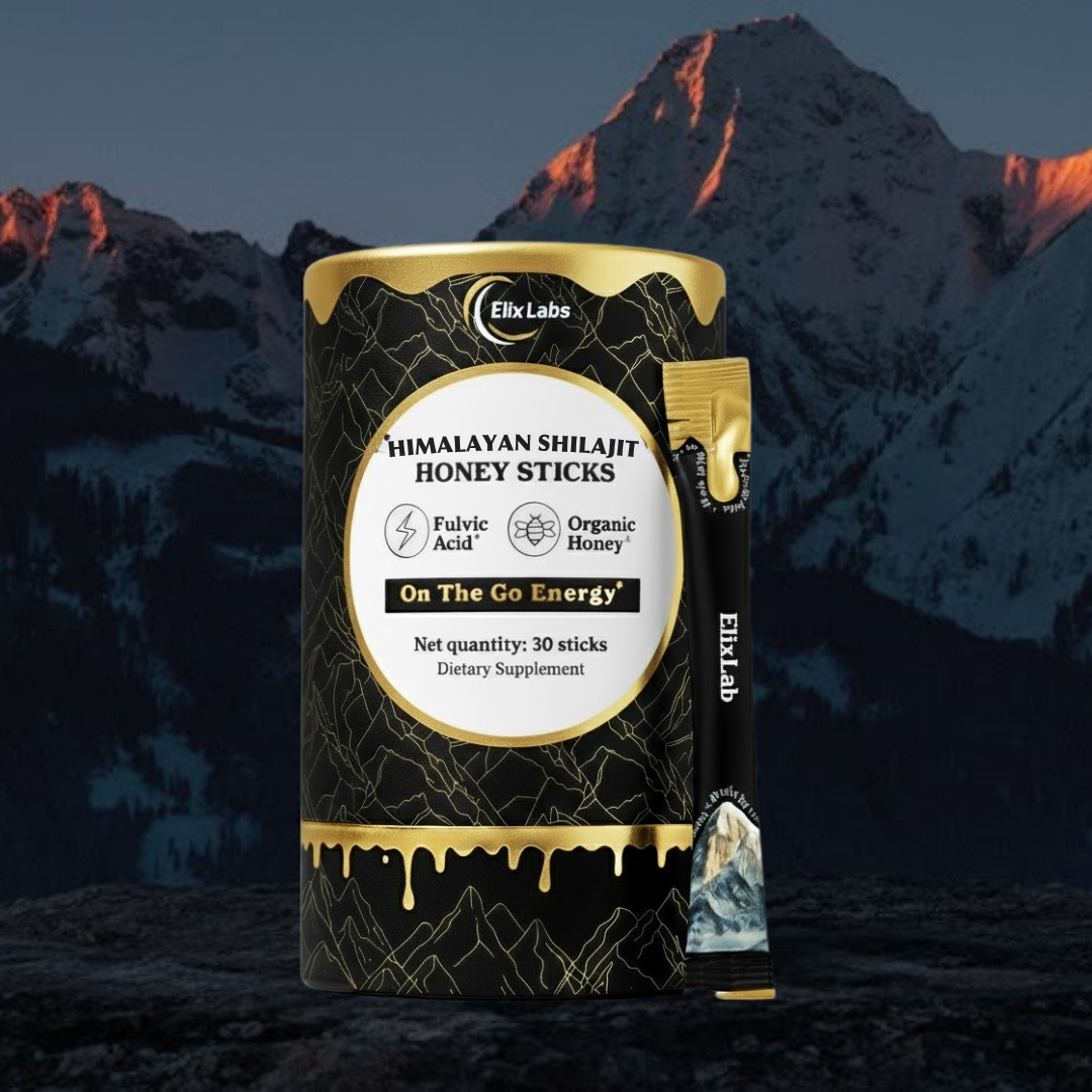 ElixLabs Himalyan Shilajit GOLD Honey Sticks