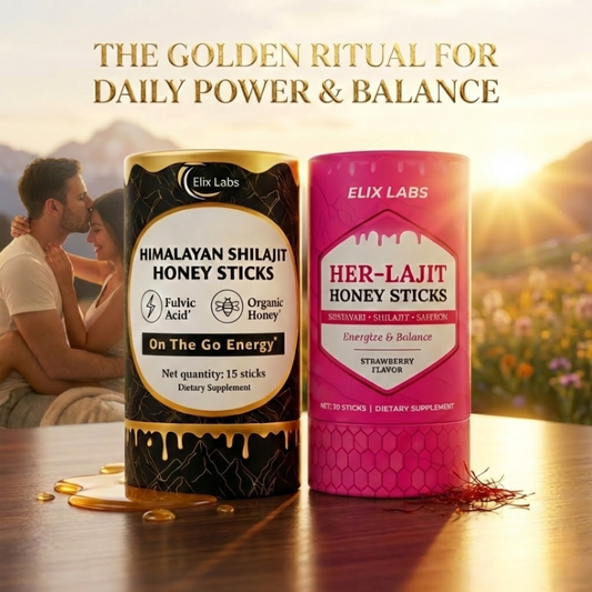 ElixLabs Power Couple Bundle | Him & Her Virility & Passion System
