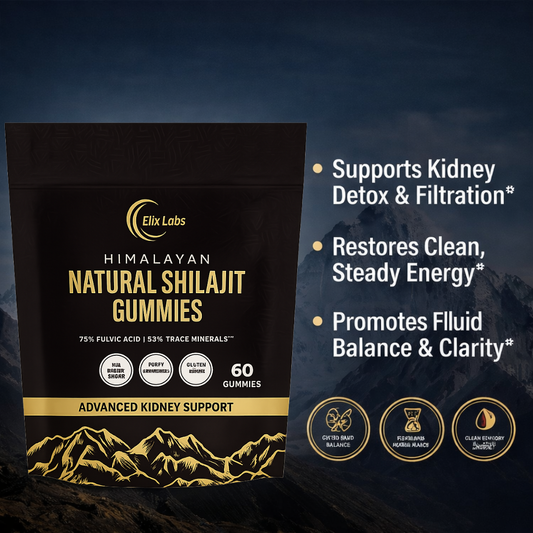 Himalayan Shilajit Gummies for Kidney Support