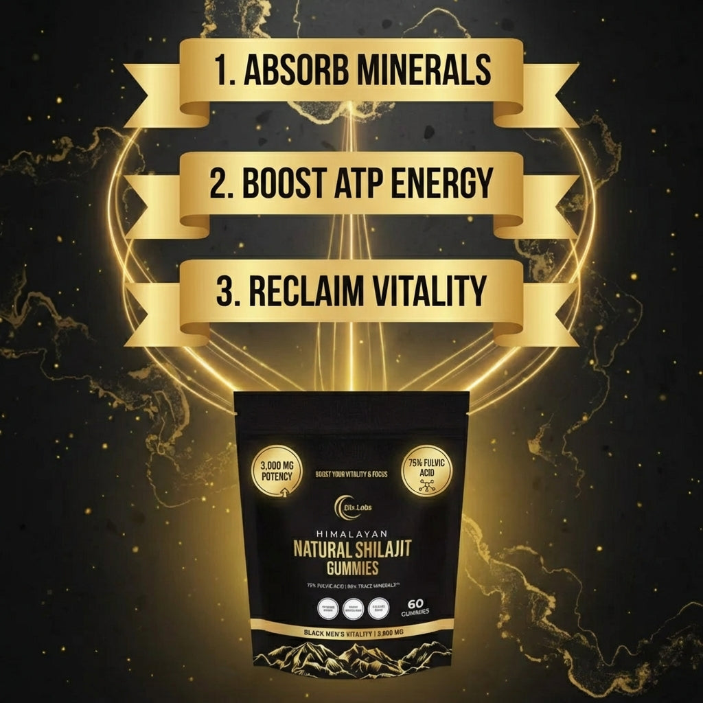 Pure Himalayan Shilajit Gummies