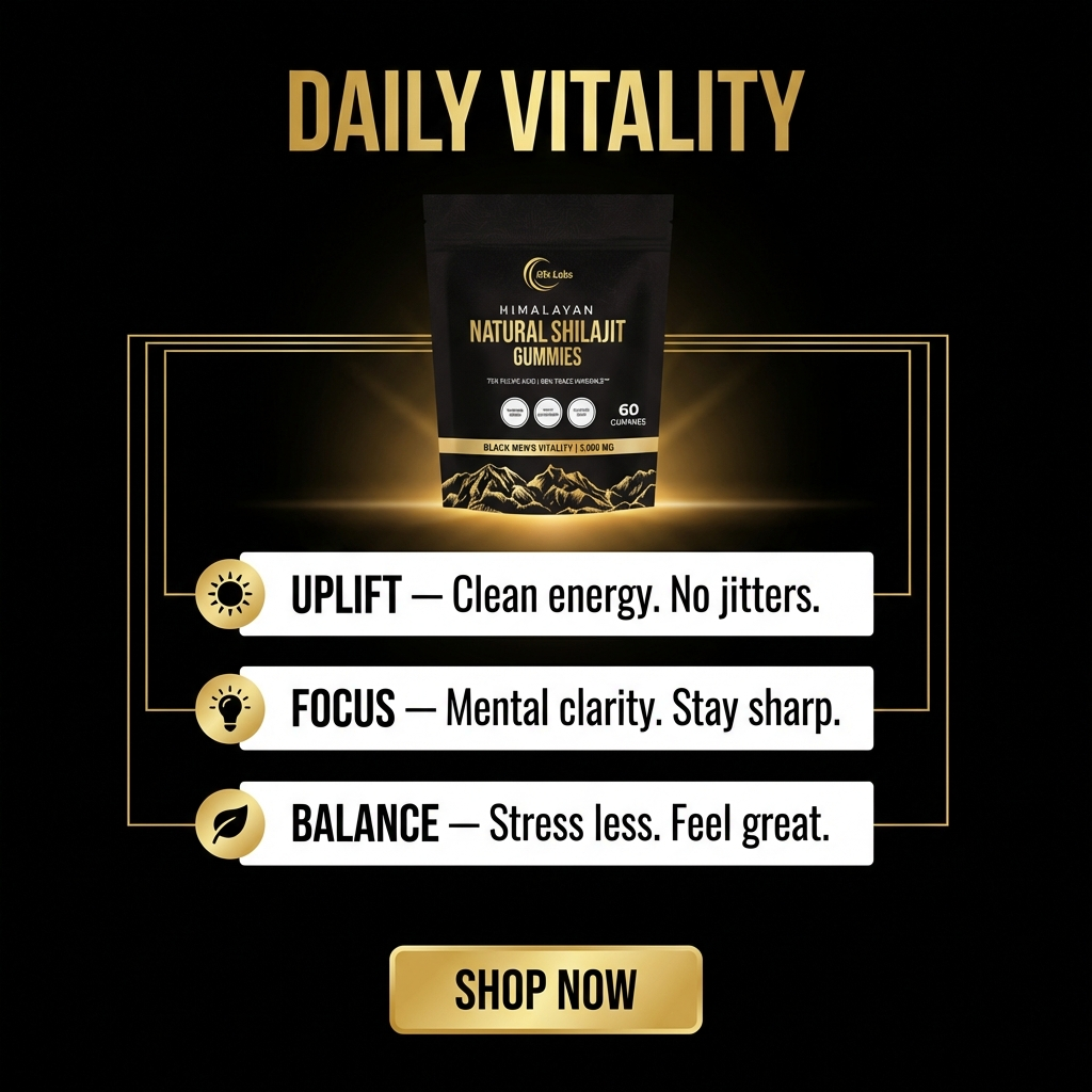 Pure Himalayan Shilajit Gummies