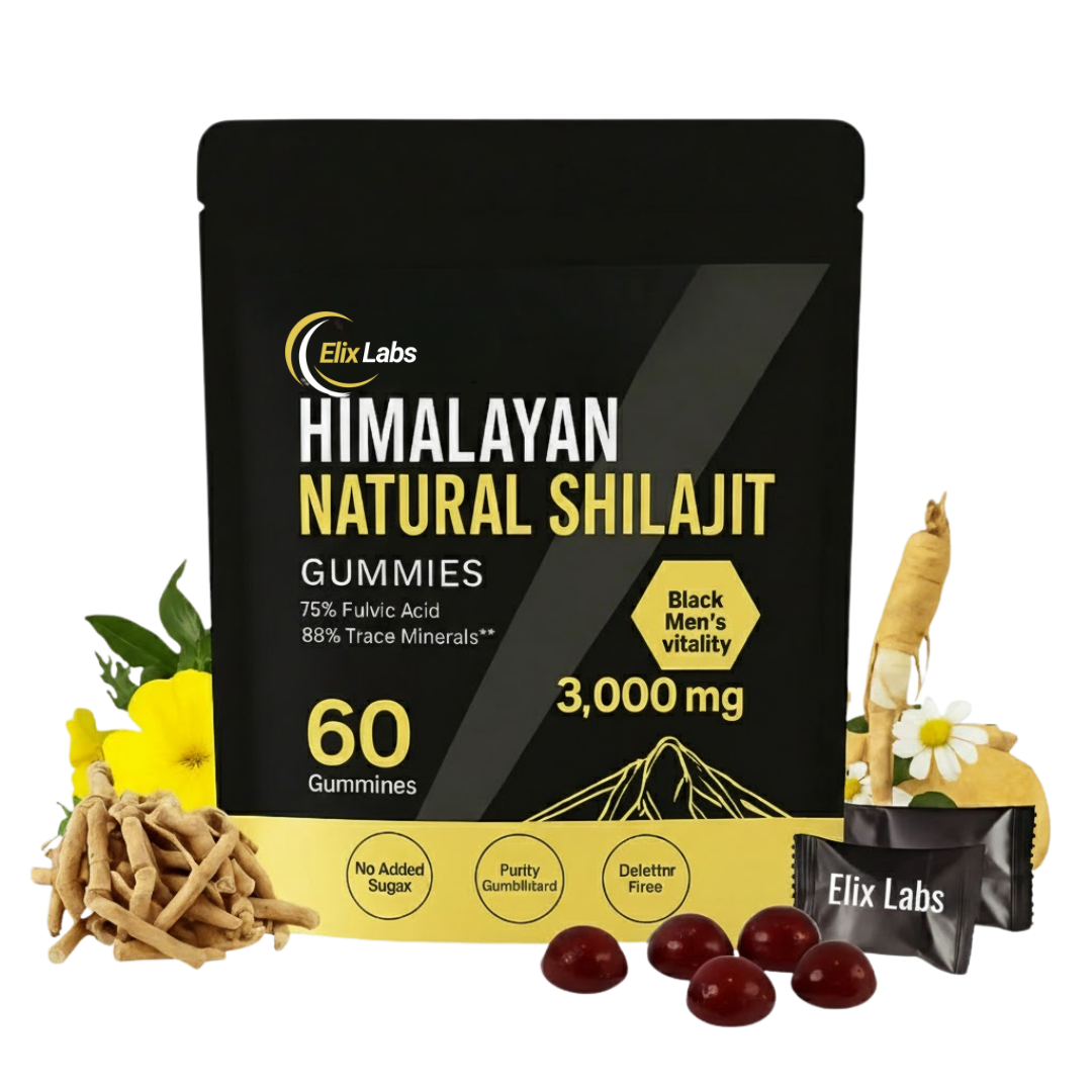 Himalayan Shilajit Gummies – Elix Labs Shilajit