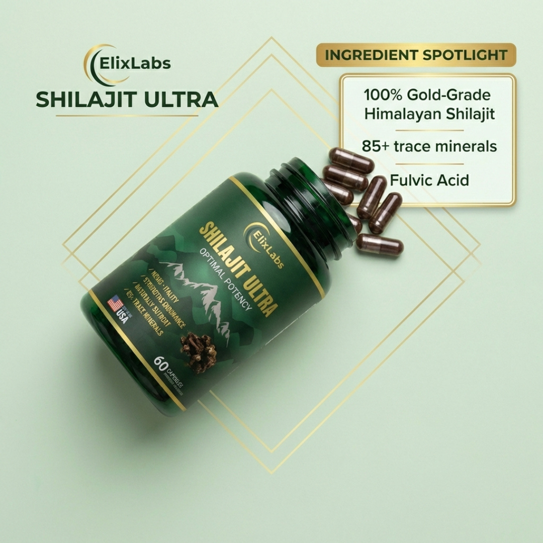 ElixLabs Shilajit Ultra Potency|