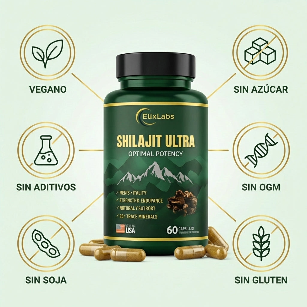 Shilajit Ultra Potency de ElixLabs