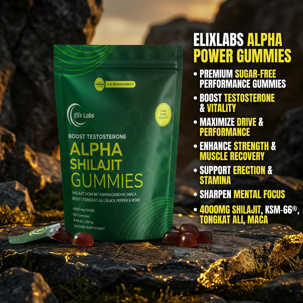 Gomitas Alpha Power de ElixLabs